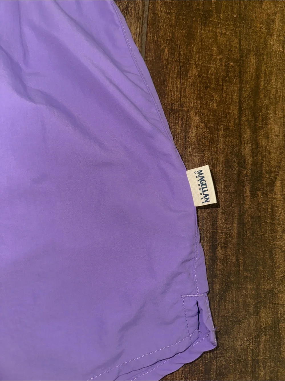 Magellan Outdoors Purple Girls' Short-Sleeve Shirt Dress